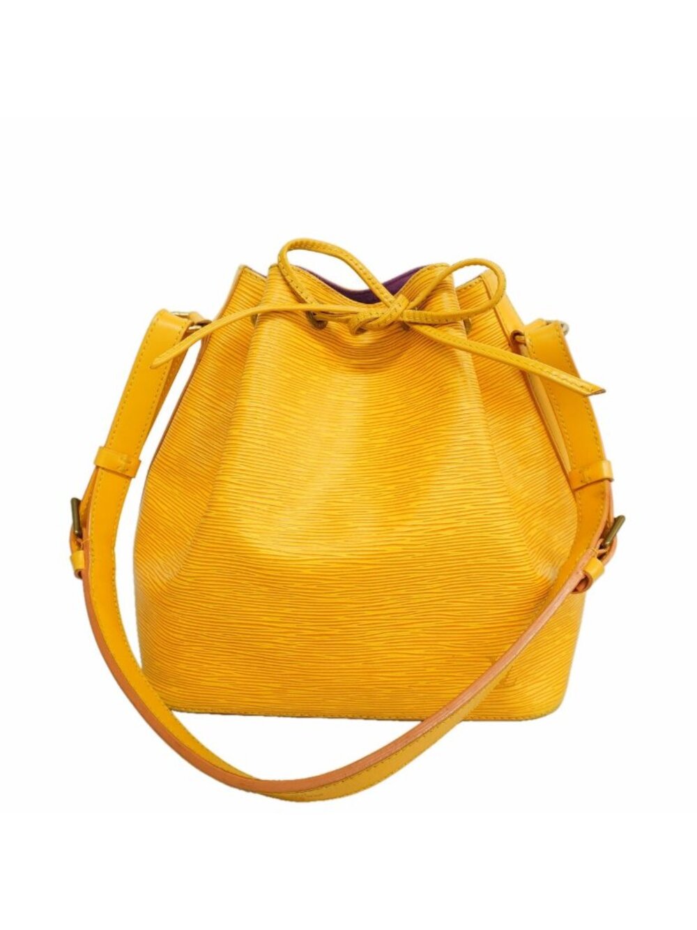 Louis Vuitton Shoulder Bag Epi Petit Noe Jaune